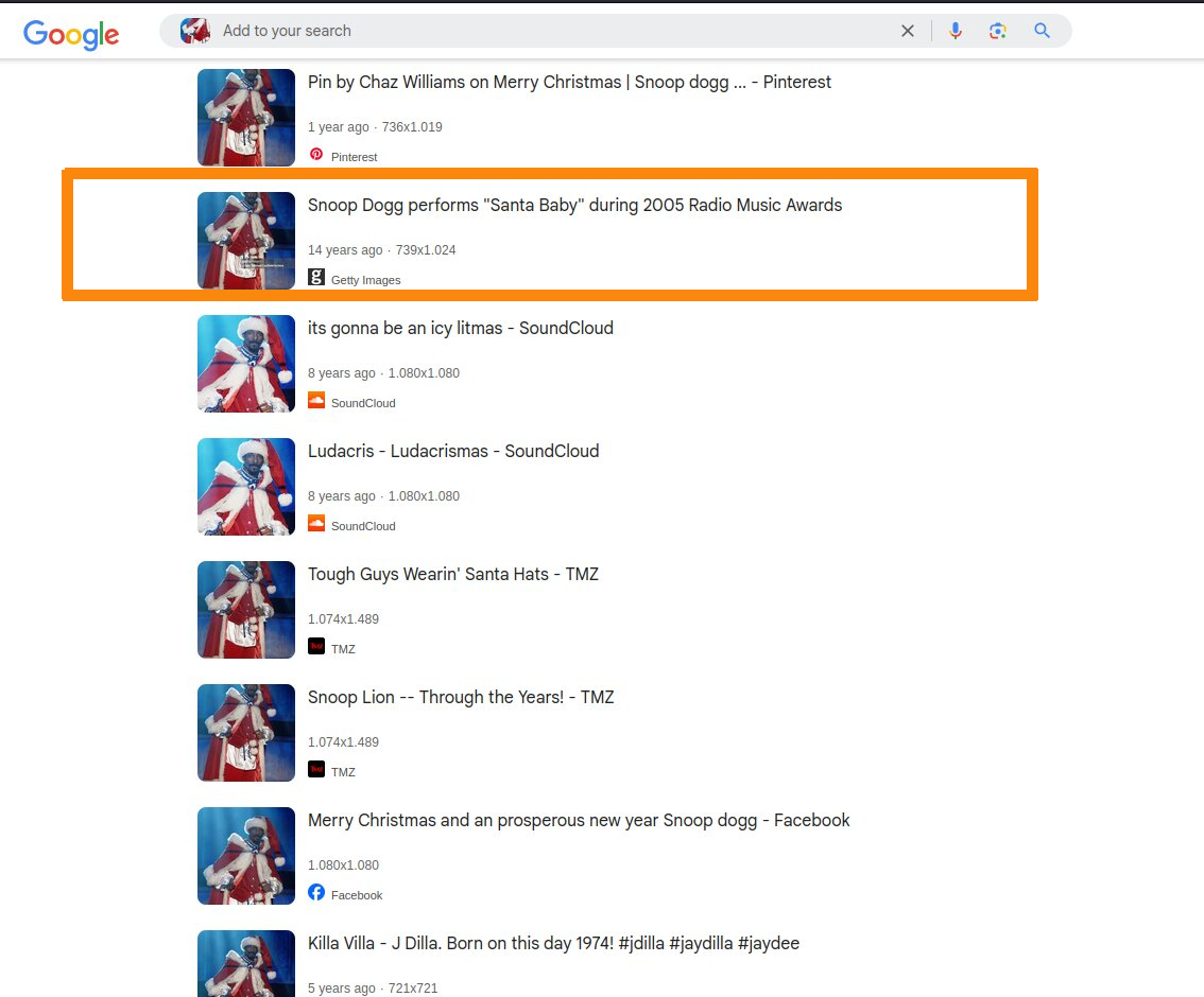 image reverse search